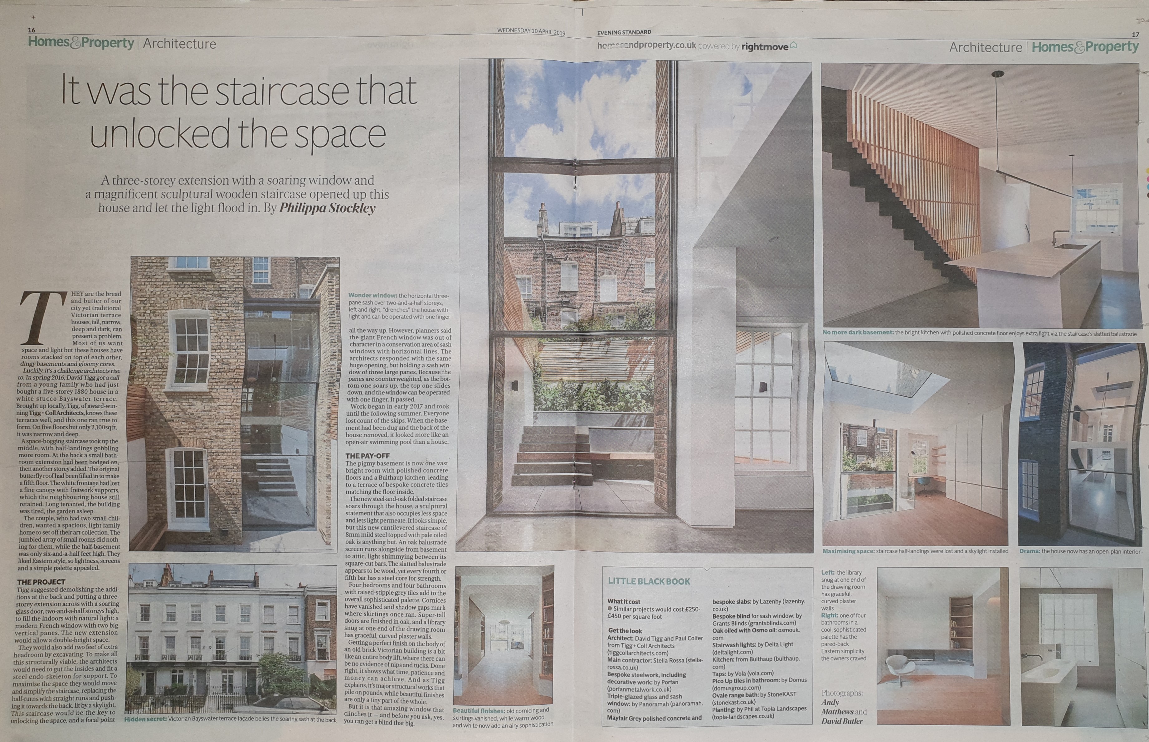 Porfan Metalwork is featured in Evening Standard piece on architecture.